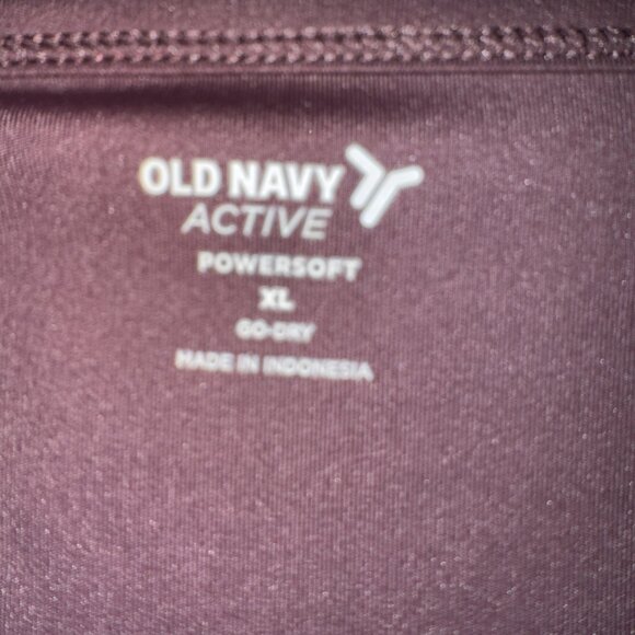 Old Navy Women's Long Sleeve Tee - Dark Purple - Picture 4 of 8